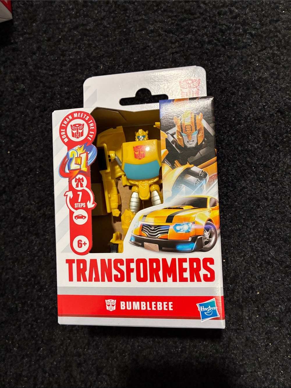 Transformers Bumblebee Kids Toy Vehicle and Bot — Yellow